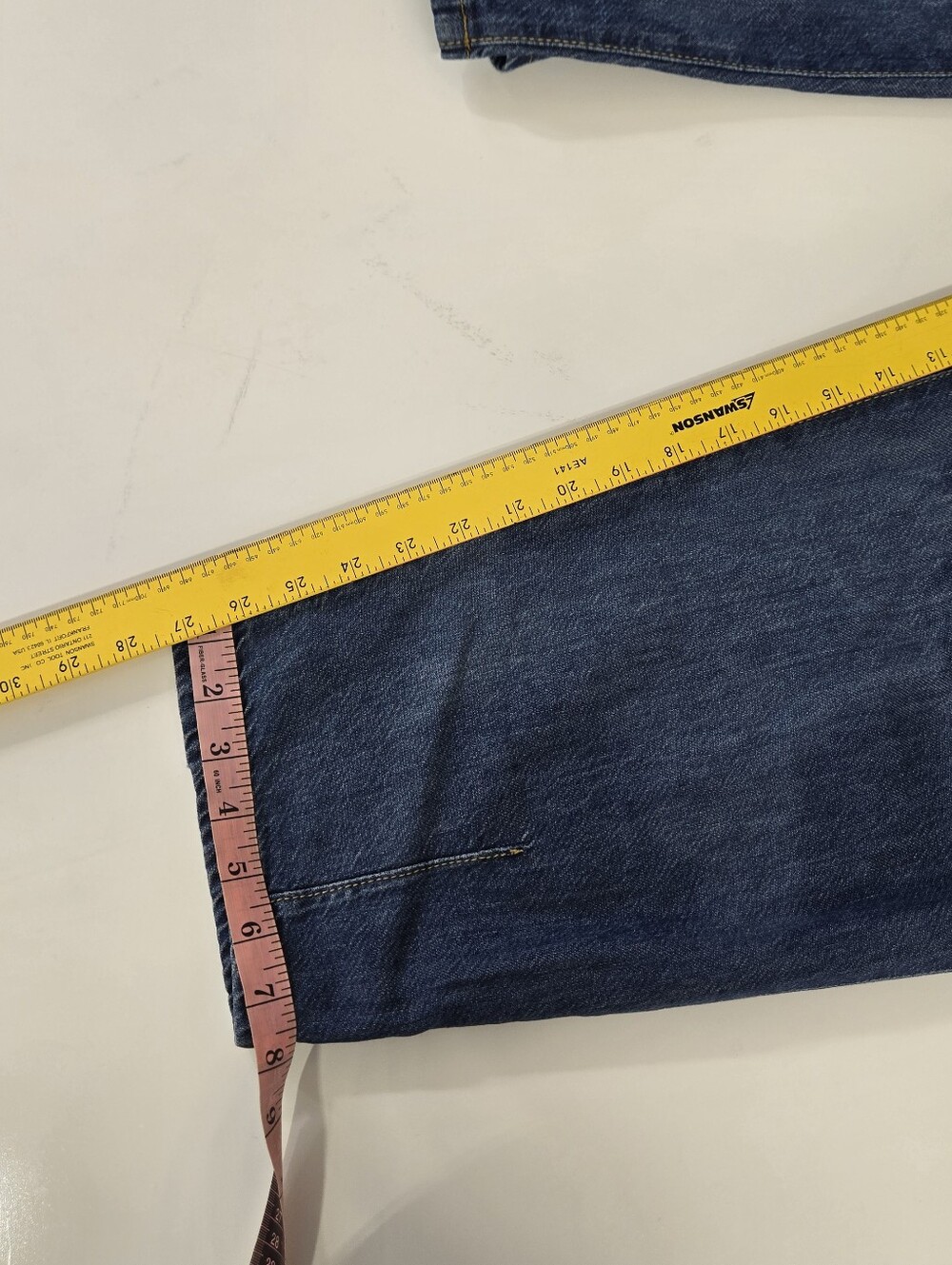 Anthropologie Pilcro The Breaker Barrel Leg Jeans Baggy Pleated Tapered Camo 30 - Picture 17 of 17
